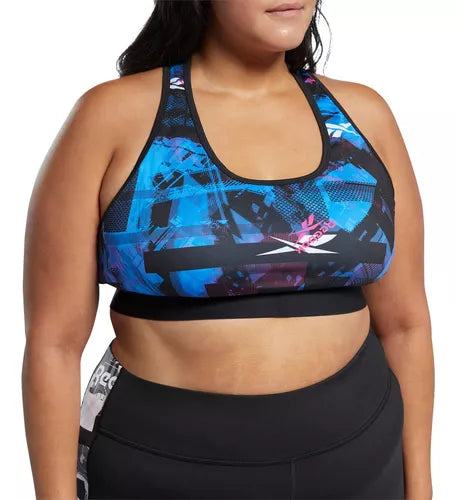 PETO REEBOK WOR MYT AOP RACER BRA - MAWI