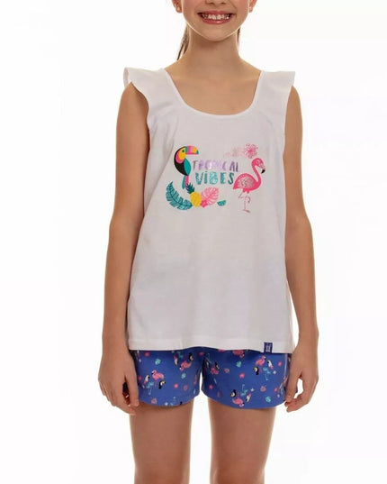 PIJAMA LADY GENNY COTTON ESTAMPADO - MAWI