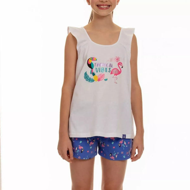 PIJAMA LADY GENNY COTTON ESTAMPADO - MAWI