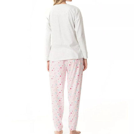 PIJAMA LADY GENNY COTTON ESTAMPADO - MAWI