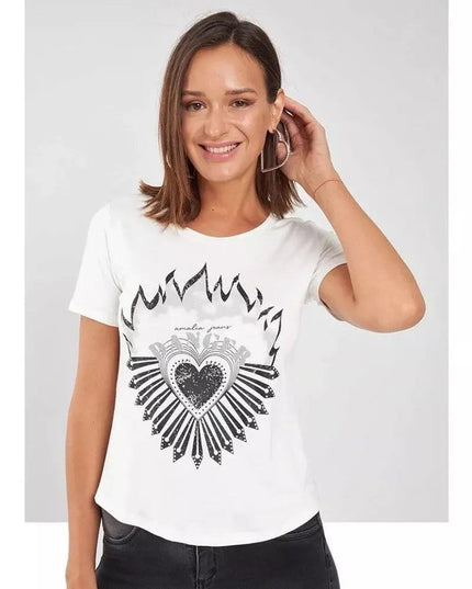 POLERA AMALIA ESTAMPADA - MAWI
