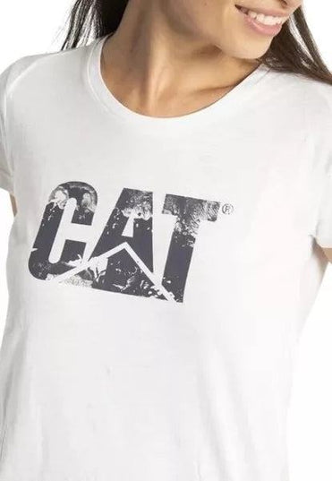 POLERA CAT LOGO TM GRAPHIC TEE - MAWI
