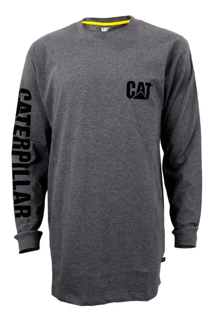 POLERA CAT TRADEMARK BANNER L/S TEE - MAWI