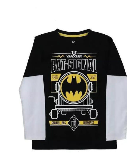 POLERA DC COMICS BAT SIGNAL - MAWI