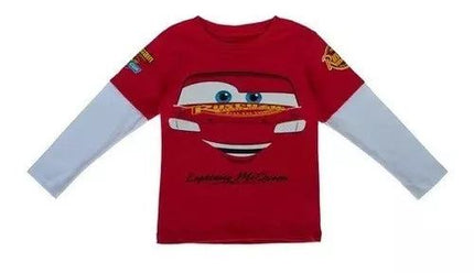 POLERA DISNEY ML DO RAYO MCQUEEN CARS - MAWI