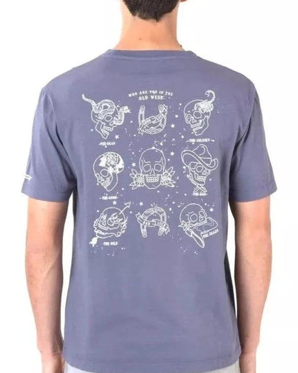POLERA ELLUS GARMENT DYE CALAVERA - MAWI