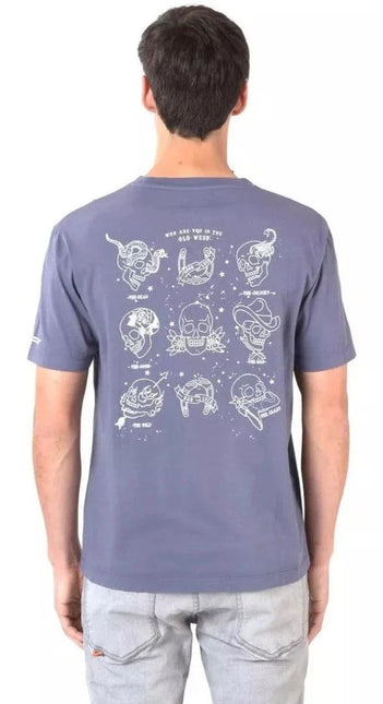 POLERA ELLUS GARMENT DYE CALAVERA - MAWI