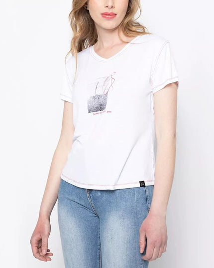 POLERA IL GIOCO GLOWS THROUGH YOU - MAWI