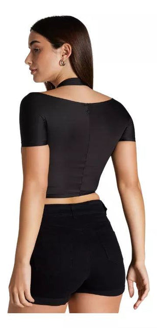 POLERA J.J.O CUT OUT MANGA CORTA - MAWI