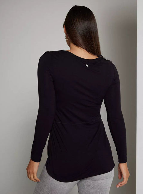 POLERA J.J.O MANGA LARGA CORTES Y GRAFICA BR - MAWI