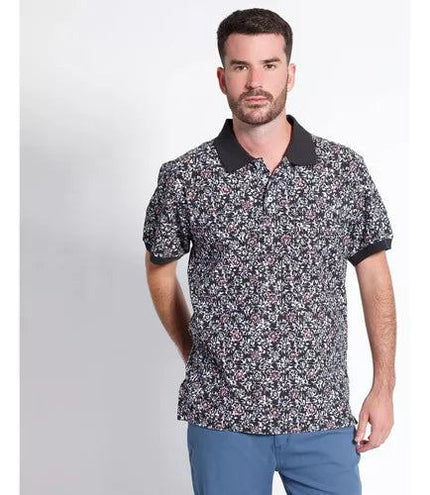 POLERA KOTTING PIQUE ESTAMPADA REGULAR FIT - MAWI