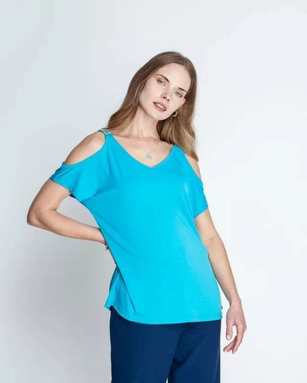 POLERA LORENZO DI PONTI CON ABERTURA HOMBRO - MAWI