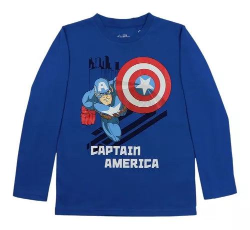 POLERA MARVEL CAPITAN AMERICA - MAWI