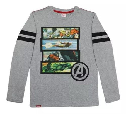 POLERA MARVEL COMICS LINEAS - MAWI