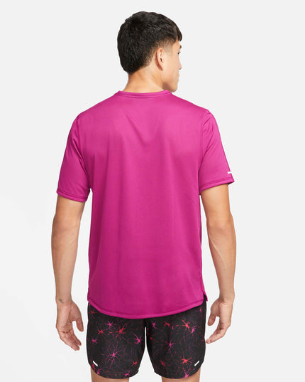 POLERA NIKE NK DF MILER SS TOP DYE - MAWI