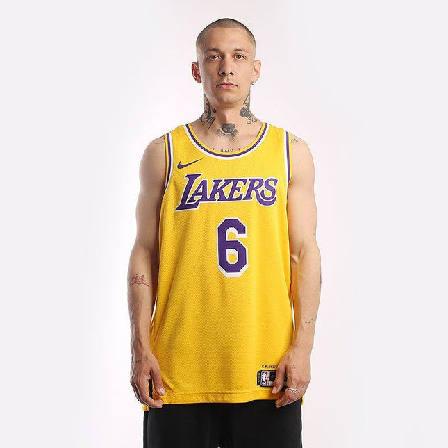POLERA NIKE X LEBRON JAMES LOS ANGELES LAKERS ICON EDITION 22/23 - MAWI