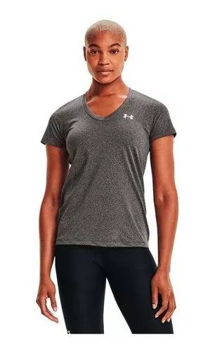 POLERA UNDER ARMOUR TECH SSV - SOLID - MAWI