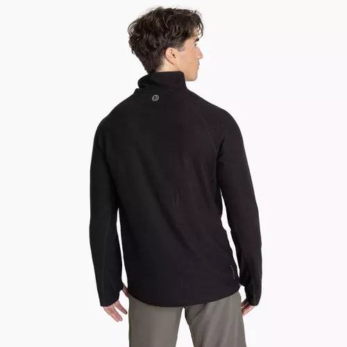 POLERON MERRELL EMBOSSED HALF ZIPPER - MAWI