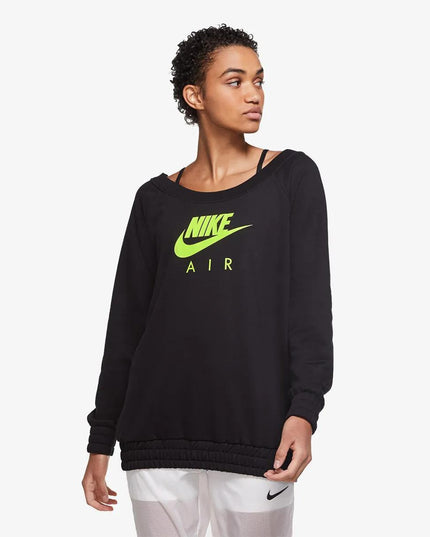 POLERON NIKE NSW AIR CREW OS FLC - MAWI