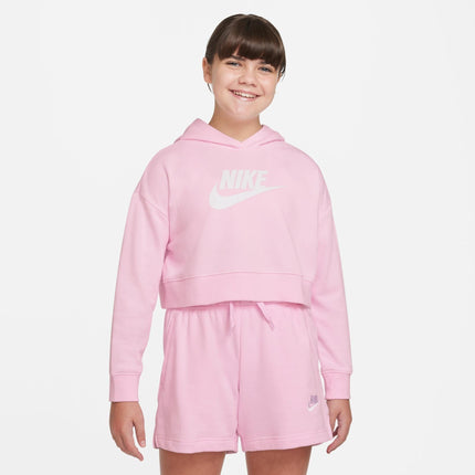 POLERON NIKE NSW CLUB FT CROP HOODIE - MAWI