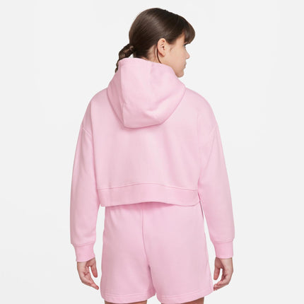 POLERON NIKE NSW CLUB FT CROP HOODIE - MAWI