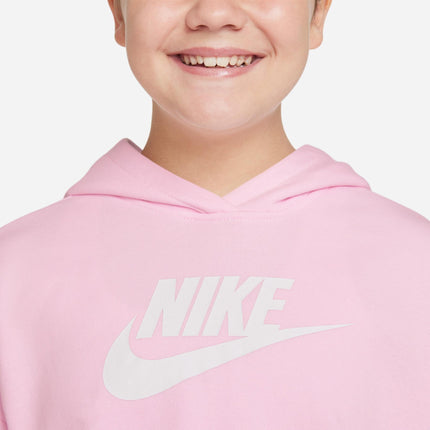POLERON NIKE NSW CLUB FT CROP HOODIE - MAWI