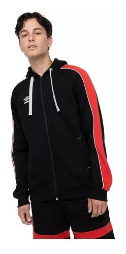 POLERON UMBRO HOODIE FULL ZIP STRIPE - MAWI