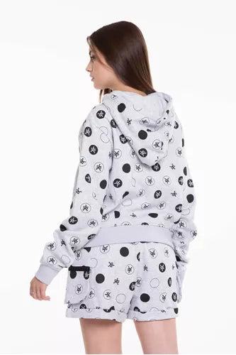 POLERON ZOO YORK HOOD CROP DOTTY - MAWI