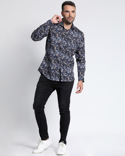 CAMISA POTROS SPANDEX ESTAMPADA