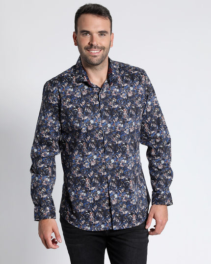 CAMISA POTROS SPANDEX ESTAMPADA