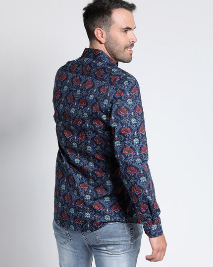 CAMISA POTROS SPANDEX ESTAMPADA