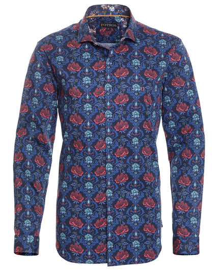 CAMISA POTROS SPANDEX ESTAMPADA
