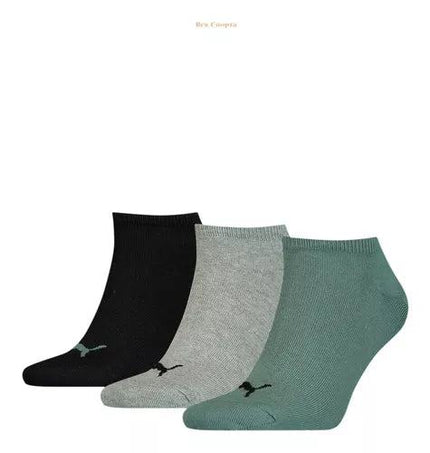 SOQUETE PUMA SNEAKER PLAIN 3P - MAWI