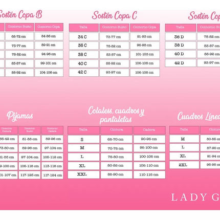 SOSTEN LADY GENNY ENCAJE CON SOFT PUSH UP REMOVIBL - MAWI