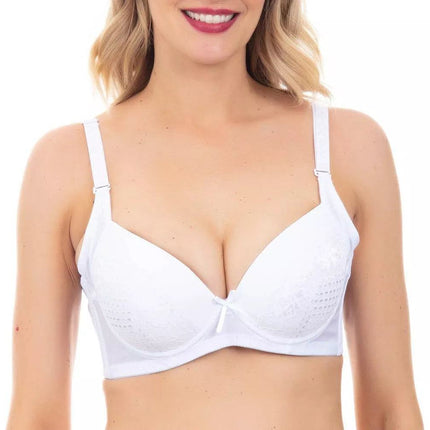 SOSTEN LADY GENNY MICROFIBRA Y ENCAJE FULL UP - MAWI