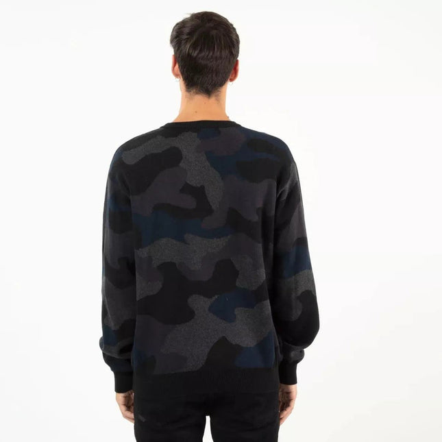 SWEATER ELLUS CREW NECK JACQUARD OVERSIZE - MAWI
