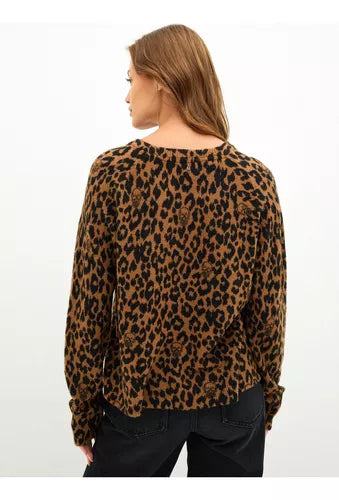 SWEATER FOSTER ESTAMPADO ANIMAL - MAWI