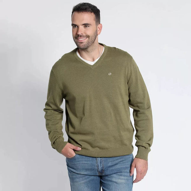 SWEATER POTROS CUELLO V - MAWI