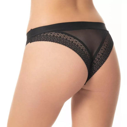 TANGA LADY GENNY ENCAJE Y MALLA - MAWI